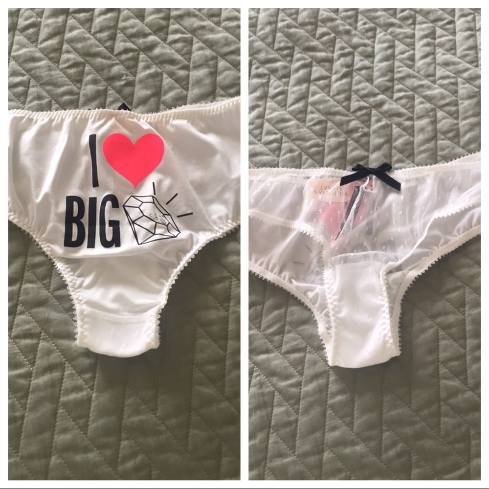 Victoria Secret New White Panty